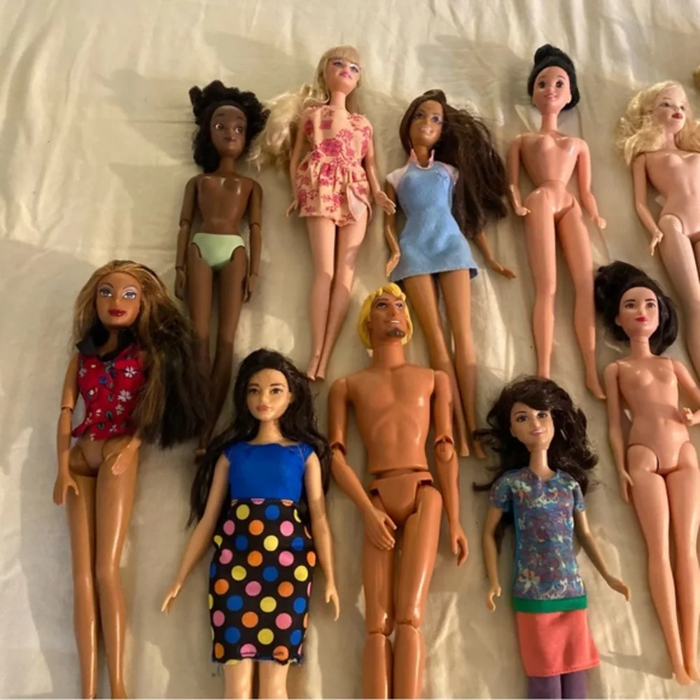 Barbie  Male‎ Dolls Lot Of 12
